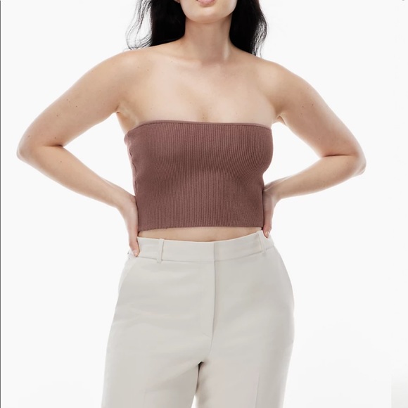 Babaton Sculpt Knit Cropped Tune Top - Picture 8 of 8